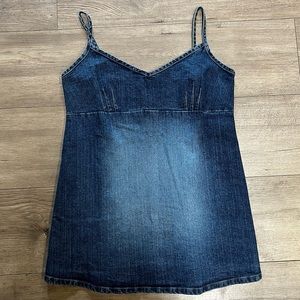 Denim top